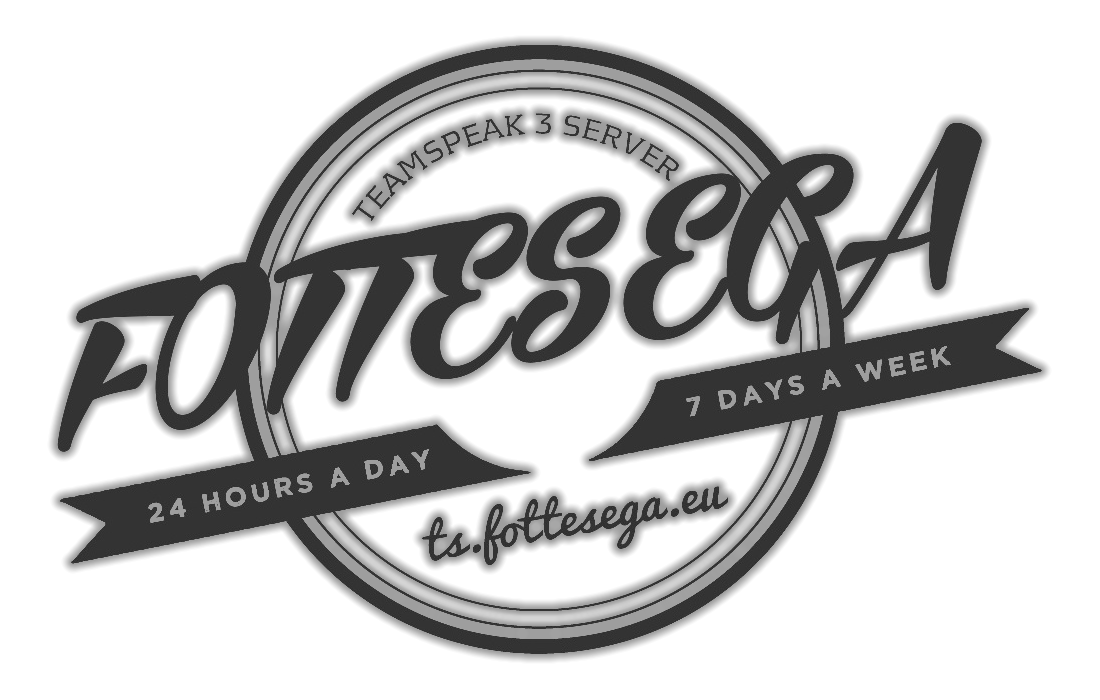 FOTTESEGA TEAMSPEAK 3 SERVER. 24 HOURS A DAY 7 DAYS A WEEK. ts.fottesega.eu